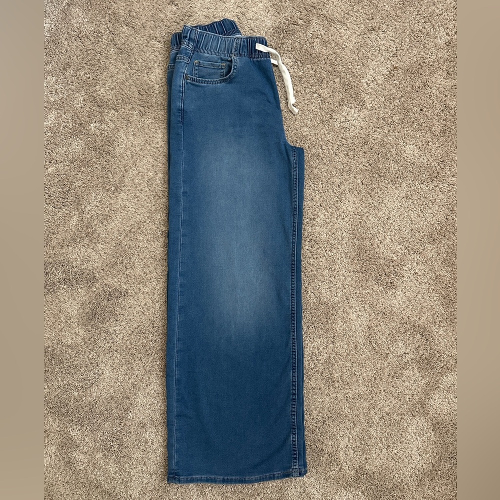 GAP Wide Leg Drawstring Jeans